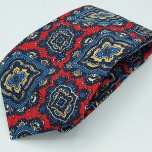 Grenada Multi Colored Abstract Patterned Men's Tie - 55"L